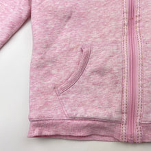 Load image into Gallery viewer, Girls Target, thick fleece lined zip hoodie sweater, EUC, size 6,  