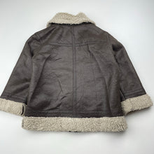 Load image into Gallery viewer, Boys Target, fleece lined zip bomber / aviator jacket, GUC, size 3,  