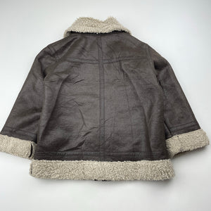 Boys Target, fleece lined zip bomber / aviator jacket, GUC, size 3,  