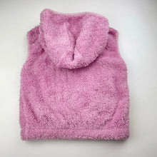 Load image into Gallery viewer, Girls Mango, fleece hooded vest, GUC, size 6,  