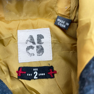 Boys ABCD Industrie, wool blend duffle jacket / coat, EUC, size 2,  