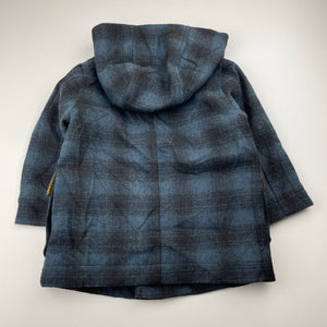 Boys ABCD Industrie, wool blend duffle jacket / coat, EUC, size 2,  