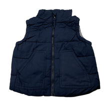Load image into Gallery viewer, Boys Cotton On, navy vest / sleeveless jacket, GUC, size 2,  