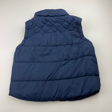 Load image into Gallery viewer, Boys Cotton On, navy vest / sleeveless jacket, GUC, size 2,  