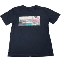 Load image into Gallery viewer, Boys Target, navy organic cotton tee / top, skate, GUC, size 8,  
