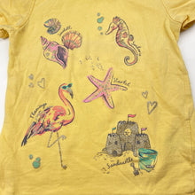 Load image into Gallery viewer, Girls Osh Kosh, yellow cotton tee / top, FUC, size 3,  