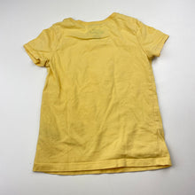 Load image into Gallery viewer, Girls Osh Kosh, yellow cotton tee / top, FUC, size 3,  