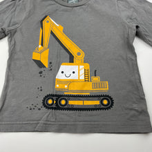 Load image into Gallery viewer, Boys Ollie's Place, cotton long sleeve tee / top, digger, FUC, size 1,  