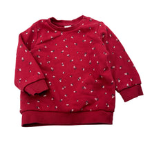 Load image into Gallery viewer, Girls H&amp;M, fleece lined floral sweater / jumper, GUC, size 0,  