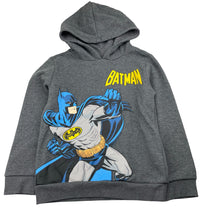 Load image into Gallery viewer, Boys DC Comics, Batman fleece lined hoodie sweater, EUC, size 7,  