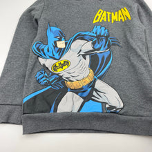Load image into Gallery viewer, Boys DC Comics, Batman fleece lined hoodie sweater, EUC, size 7,  