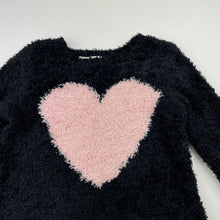 Load image into Gallery viewer, Girls H&amp;M, soft feel fluffy sweater / jumper, GUC, size 3-4,  