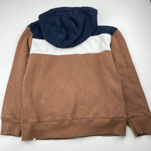 Load image into Gallery viewer, Boys Bauhaus, fleece lined zip hoodie sweater, wash fade, FUC, size 10,  