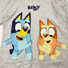 Load image into Gallery viewer, Unisex Bluey, grey marle long sleeve tee / top, FUC, size 4,  