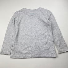 Load image into Gallery viewer, Unisex Bluey, grey marle long sleeve tee / top, FUC, size 4,  