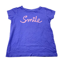 Load image into Gallery viewer, Girls Anko, purple cotton tee / top, FUC, size 6,  