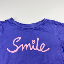 Load image into Gallery viewer, Girls Anko, purple cotton tee / top, FUC, size 6,  