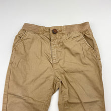 Load image into Gallery viewer, Boys Target, cotton chino pants, elasticated, Inside leg: 25cm, GUC, size 1,  
