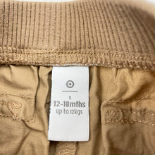 Load image into Gallery viewer, Boys Target, cotton chino pants, elasticated, Inside leg: 25cm, GUC, size 1,  