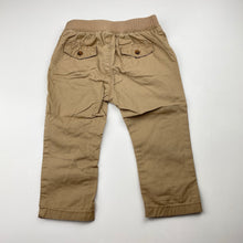 Load image into Gallery viewer, Boys Target, cotton chino pants, elasticated, Inside leg: 25cm, GUC, size 1,  
