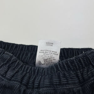 Boys Target, corduroy cotton pants / bottoms, elasticated, GUC, size 000,  