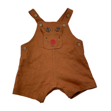 Load image into Gallery viewer, Unisex Anko, Christmas cotton overalls / romper, EUC, size 0000,  