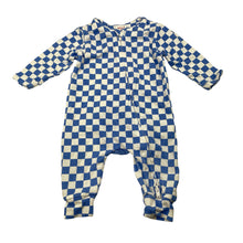 Load image into Gallery viewer, Unisex Seed, soft feel stretchy zip romper, EUC, size 0000,  