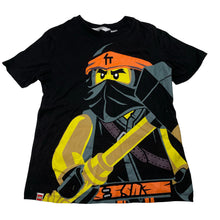 Load image into Gallery viewer, Boys H&amp;M, Lego NinjaGo cotton tee / top, GUC, size 7-8,  