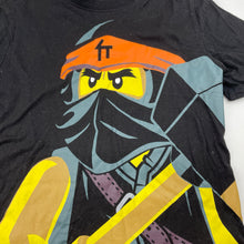 Load image into Gallery viewer, Boys H&amp;M, Lego NinjaGo cotton tee / top, GUC, size 7-8,  