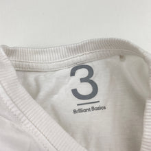 Load image into Gallery viewer, Boys Brilliant Basics, white cotton tee / top, GUC, size 3,  