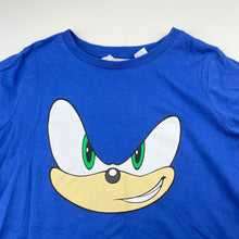 Load image into Gallery viewer, Boys H&amp;M, SEGA SONIC THE HEDGEHOG cotton tee / top, EUC, size 7-8,  