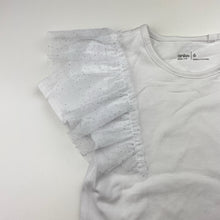 Load image into Gallery viewer, Girls Anko, tulle trim stretchy bodysuit, EUC, size 6,  