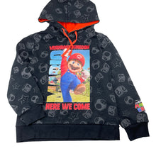 Load image into Gallery viewer, Boys Nintendo, Super Mario Bros Movie hoodie sweater, pilling, FUC, size 7,  