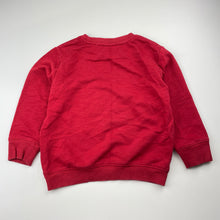Load image into Gallery viewer, Boys Next, red fleece lined sweater / jumper, GUC, size 4-5,  