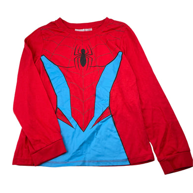 Boys Marvel, Spiderman long sleeve pyjama top, GUC, size 10,  