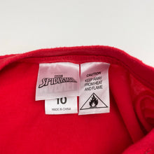 Load image into Gallery viewer, Boys Marvel, Spiderman long sleeve pyjama top, GUC, size 10,  