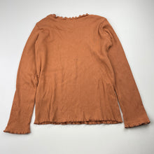 Load image into Gallery viewer, Girls Anko, ribbed stretchy long sleeve top, FUC, size 6,  