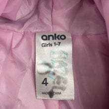 Load image into Gallery viewer, Girls Anko, navy hooded jacket / coat, horse, GUC, size 4,  