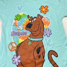 Load image into Gallery viewer, Girls SCOOBY-DO, soft cotton pyjama tee / top, EUC, size 10,  