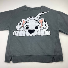 Load image into Gallery viewer, Girls Zara, Disney 101 Dalmations fleece lined sweater / jumper, GUC, size 8,  