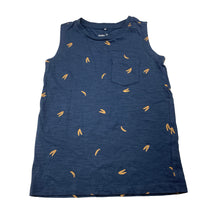 Load image into Gallery viewer, Boys Anko, navy cotton singlet / tank top, EUC, size 5,  