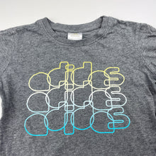Load image into Gallery viewer, Girls Adidas, grey marle cotton tee / top, GUC, size 8,  