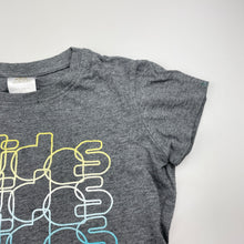 Load image into Gallery viewer, Girls Adidas, grey marle cotton tee / top, GUC, size 8,  