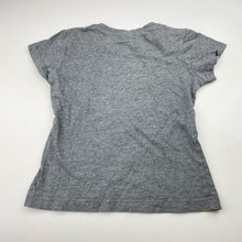 Load image into Gallery viewer, Girls Adidas, grey marle cotton tee / top, GUC, size 8,  