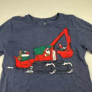 Boys Target, cotton Christmas tee / top, EUC, size 8,  