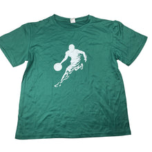 Load image into Gallery viewer, Boys green, sports / activewear top, basketball, EUC, size 8,  