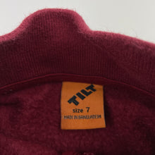 Load image into Gallery viewer, Boys TIlt, soft feel fleece lined sweater / jumper, GUC, size 7,  