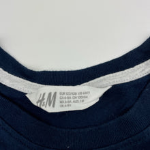 Load image into Gallery viewer, Unisex H&amp;M, flip sequin cotton tee / top, soccer, GUC, size 7-8,  