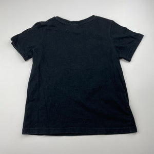 Boys Jurassic World, black cotton tee / top, GUC, size 3,  