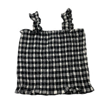 Load image into Gallery viewer, Girls Seed, shirred checked summer top, GUC, size 5,  